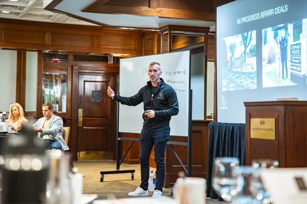 Townsend Event Tony Stephan students learn about real estate investing at real estate mastermind event